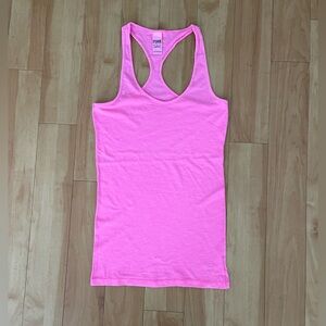 Y2K PINK Victoria Secret Racerback Layering Tank Top XS